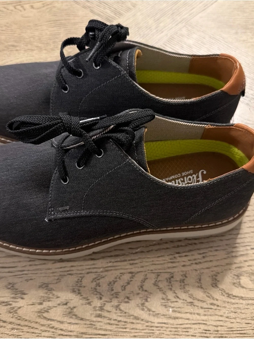 Florsheim Highland Canvas Denim Oxford 7W